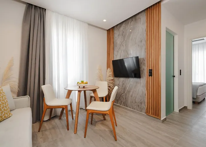 Lägenhetshotell Phaistos Agios Prokopios (Naxos)