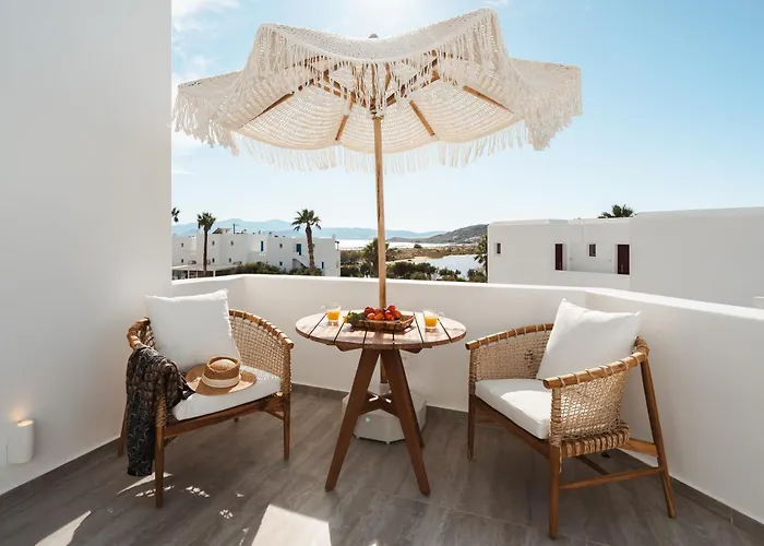 Phaistos Lägenhetshotell Agios Prokopios (Naxos)